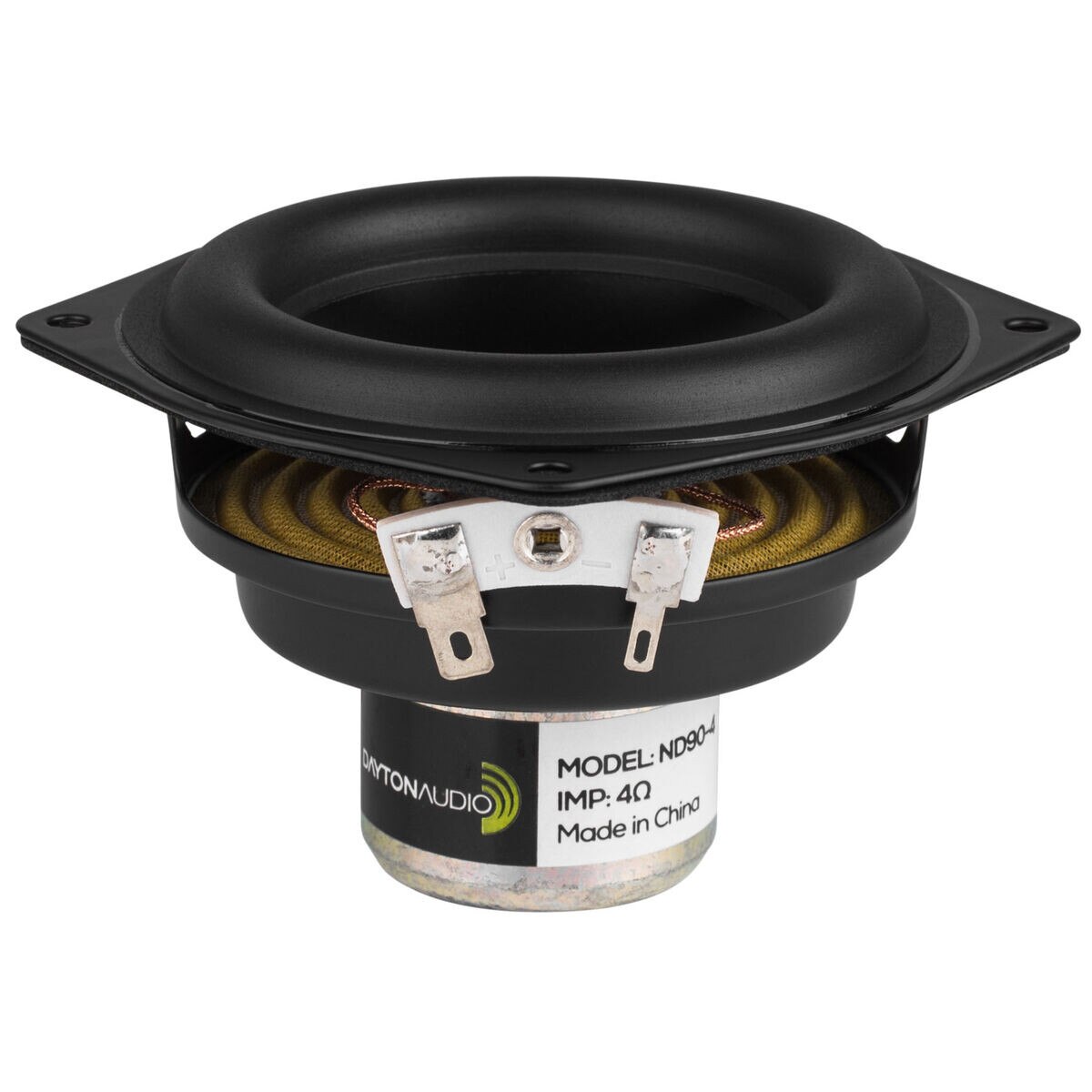 Dayton Audio ND904 31/2" Aluminum Cone FullRange Neo Driver 4 Ohm